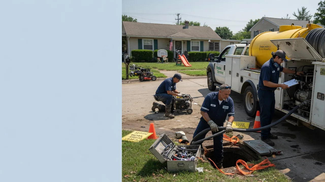 Septic Tank Pumping in Jackson Center, OH near me